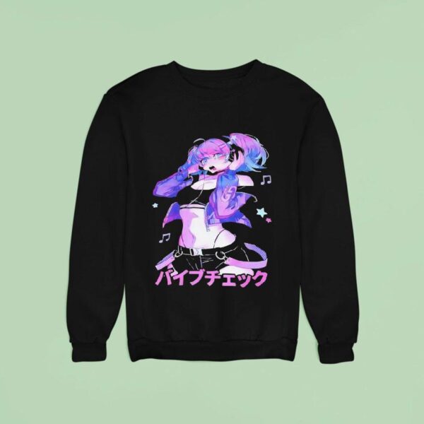 Vibe Check Waifu Gg Sweatshirt