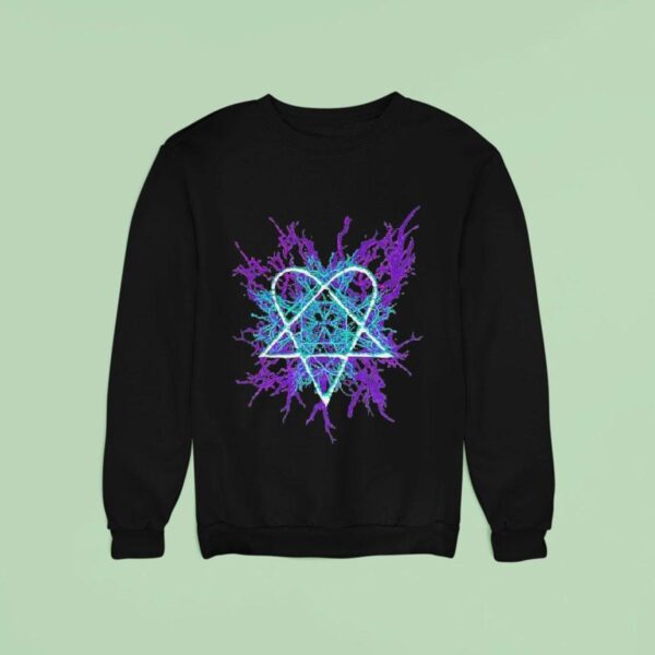 Ville Valo Heartagram Fulgurgram Sweatshirt