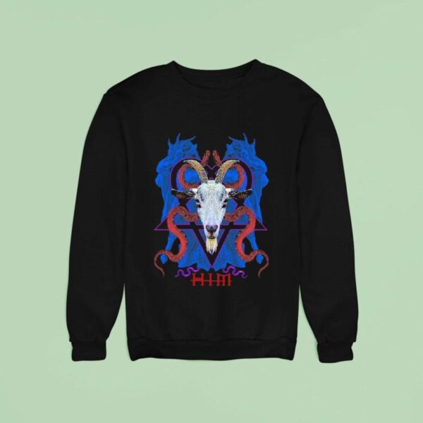 Ville Valo Heartagram True Finnish Love Metal Sweatshirt