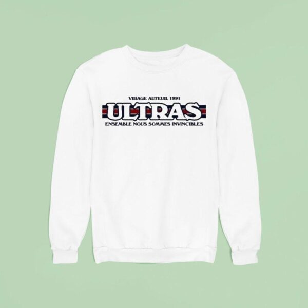 Virage Auteuil Ultras Ensemble Nous Sommes Invincibles S Sweatshirt