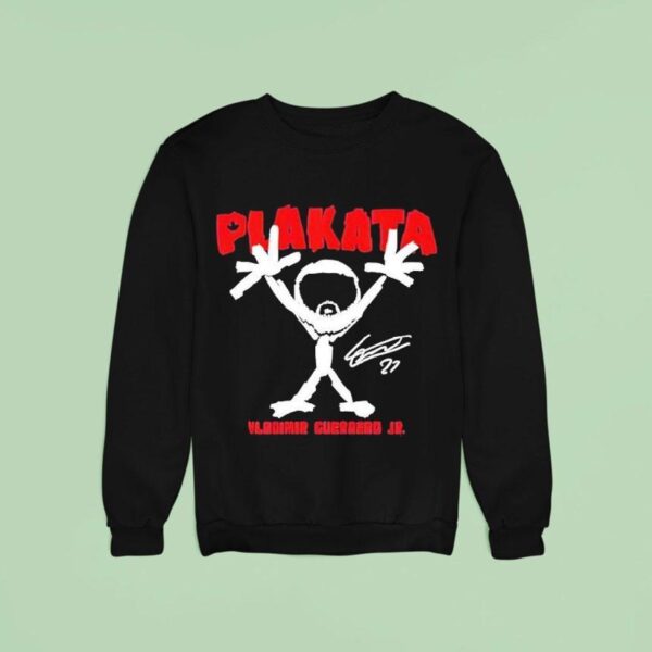 Vladimir Guerrero Jr Plakata Stickman Pearl Jam Sweatshirt