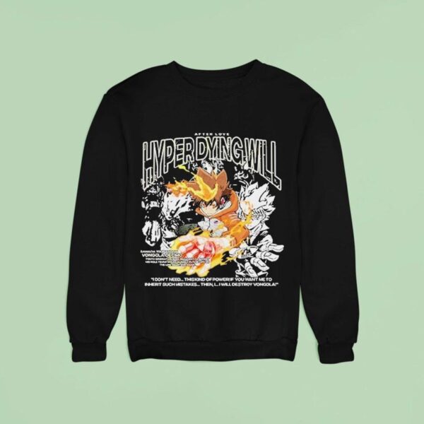 Vongola Decimo Hyper Dying Will Sweatshirt