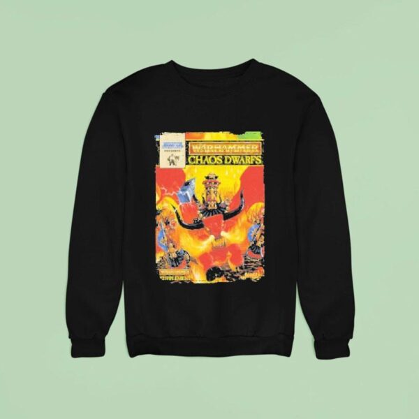 Warhammer Fantasy Battle Th Dwarf Presents Chaos Dwarfs Sweatshirt