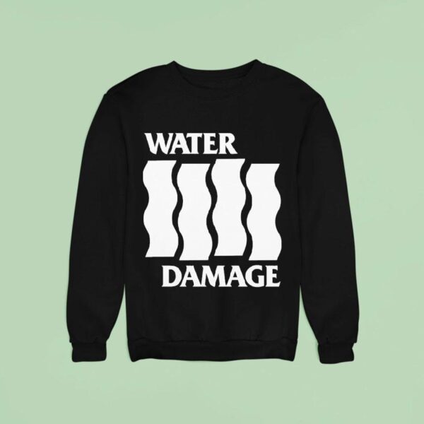 Water Damage Flowing Water Sweatshirt