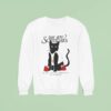 We Are Scientists The Night Is Young In Blacking Out But It S Been Fun Washed Up Cat Cigarettes Sweatshirt