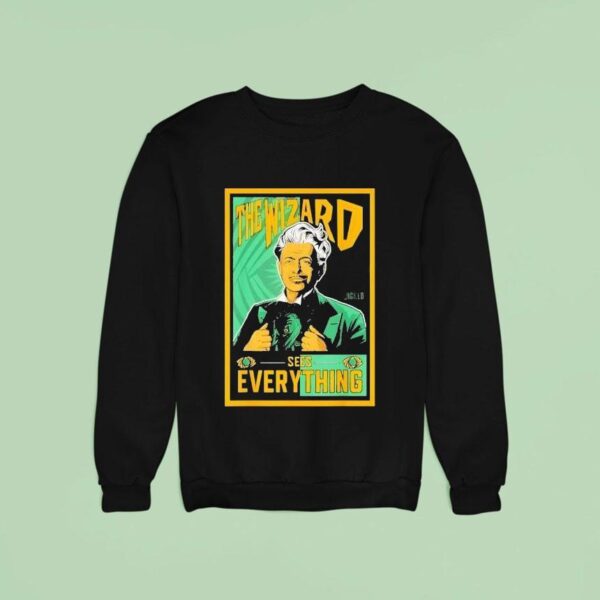 Wicked For Good Wizard Sees Everything Sweatshirt