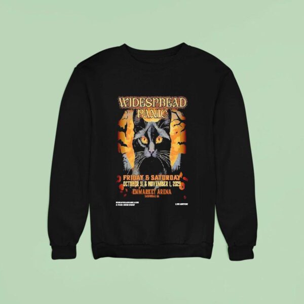 Widespread Panic Oct Enmarket Arena In Savannah Ga Ca Sweatshirt