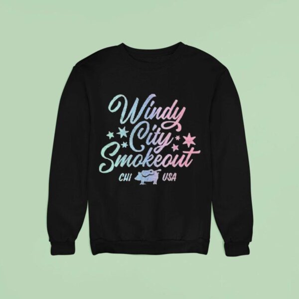 Windy City Smokeout Chi Usa Rainbow Sweatshirt