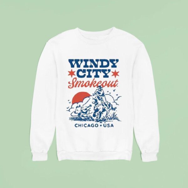 Windy City Smokeout Chicago Usa Sweatshirt