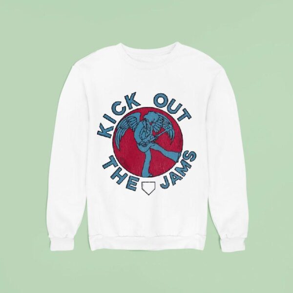 Winged Man Kick Out The Jams Sweatshirt
