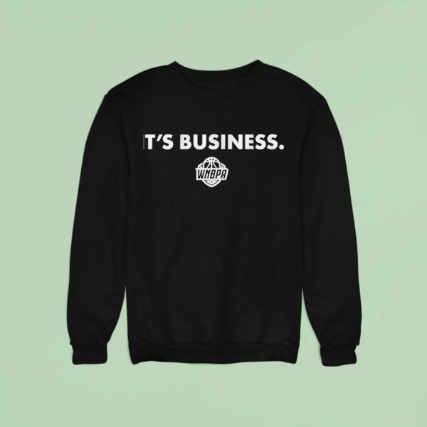Wnbpa It S Business Logo Sweatshirt
