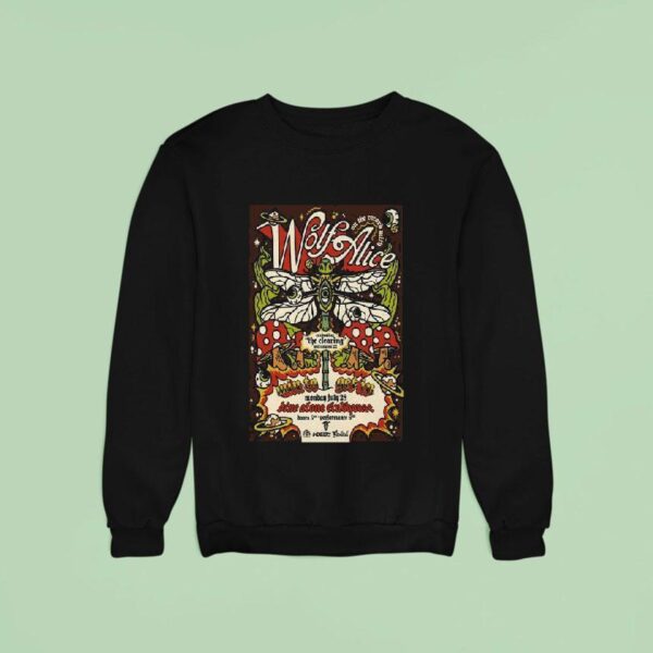 Wolf Alice July Dine Alone Records Toronto On Sweatshirt