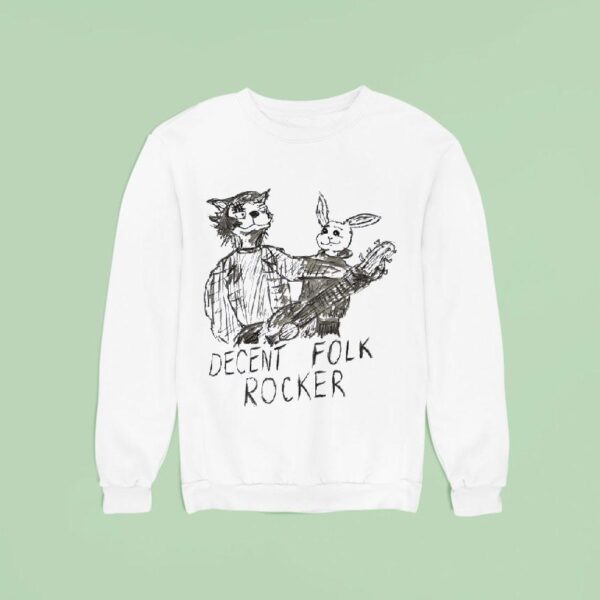 Wolf And Rabbit Decent Folk Rocke Sweatshirt