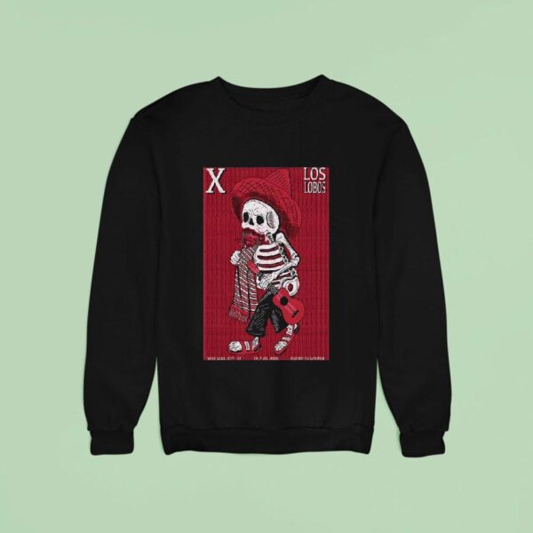 X The Band July Salt Lake City Ut Red Butte Garden Skeleton Sweatshirt
