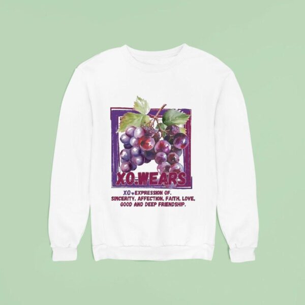 Xo Wears Expression Of Sincerity Affection Faith Love Good And Deep Friendship Sweatshirt