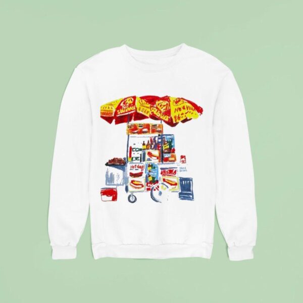 Yana Boyko Hotdog Stand Sweatshirt