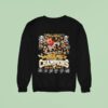 Yes I Am Old But I Saw Pittsburgh Pirates Back Back Stanley Cup Champions Signatures Sweatshirt
