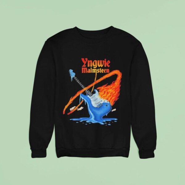 Yngwie Malmsn Dominion Rosso Sweatshirt