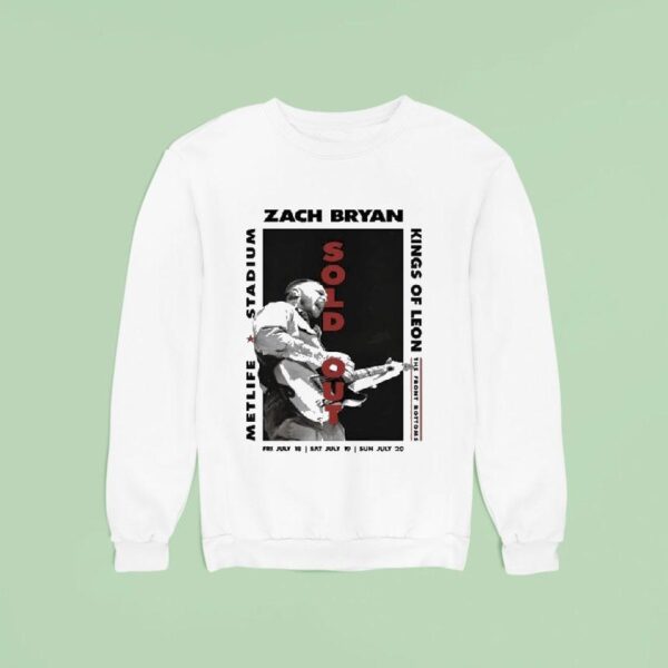 Zach Bryan Kings Of Leon Metlife Stadium The Front Bottoms East Rutherford July Sweatshirt