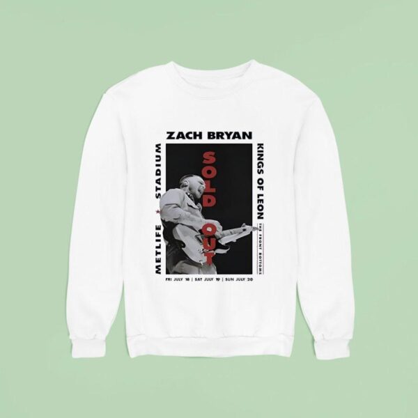 Zach Bryan Metlife Stadium Kings Of Leon Sweatshirt