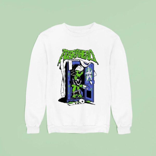 Zebrahead Coffee Break Alien Toile Sweatshirt