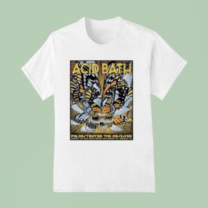 Los Angeles Ca Tour Acid Bath T Shirt