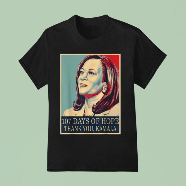 Days Of Hope Thank You Kamala Harris T Shirt