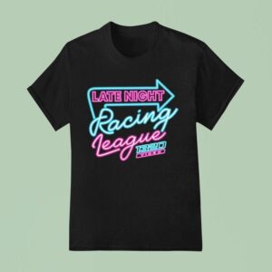 Video Late Night Racing League Neon T Shirt