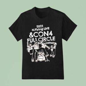 Nflying Live And Con Full Circle In Japan T Shirs T Shirt