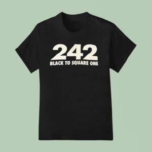 Black To Square One T Shirt