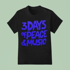 Days Of Peace And Music T Shirt