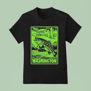 Aug Concert Marymoor Park In Redmond Washington Fish T Shirt