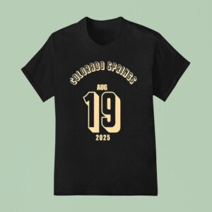 Aug Colorado Springs Co T Shirt