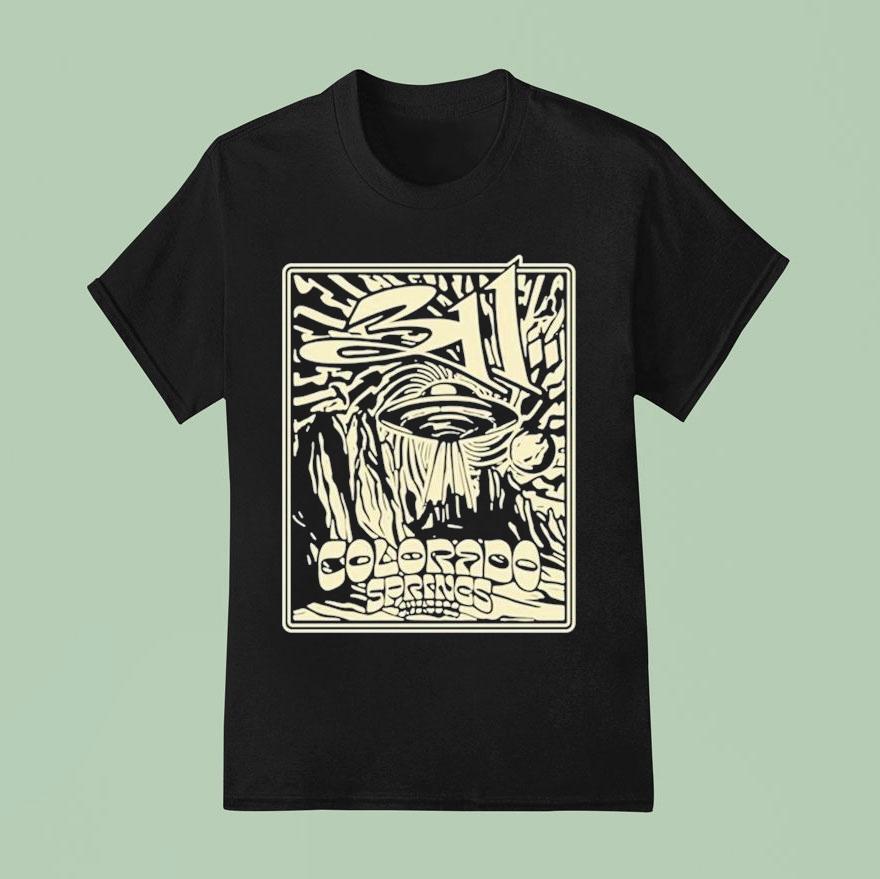 Colorado Springs Colorado Event At Ford Amphitheater On August Ufo T Shirt
