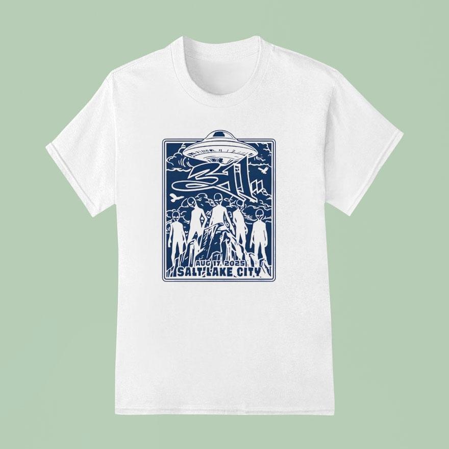 Fall Tour Sandy Amphitheater Sandy Alien T Shirt