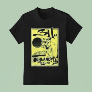 Highland California Concert At Yaamava Theater At Yaamava Resort And Casino On August Lion T Shirt
