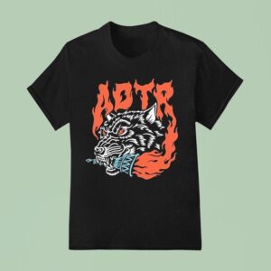 A Day To Remember Torch Wolf T Shirt