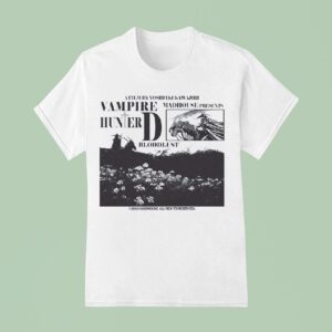 A Film By Yoshiaki Kawajiri Vampire Madhouse Presents Hunter D Bloodlus T Shirt