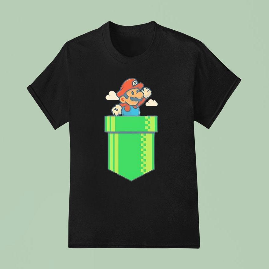 A Pocket Design Featuring Our Favorite Plumber T Shirt