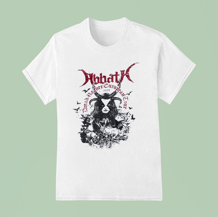  Abbath Dread Reaver European Tour  T Shirt