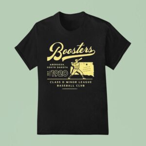 Aberdeen Boosters South Dakota Vintage Defunct Baseball Teams T Shirt