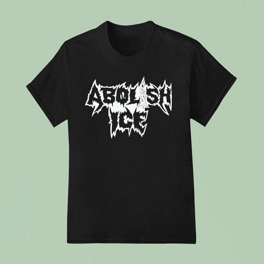 Abolish Ice Metal Rock T Shirt