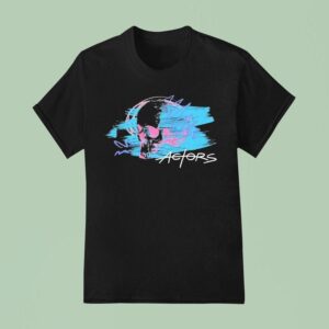 Actors Painted Skull T Shirt