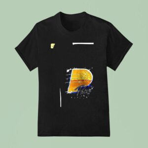 Adult Indiana Pacers Authmade Chrome Logo T Shirt