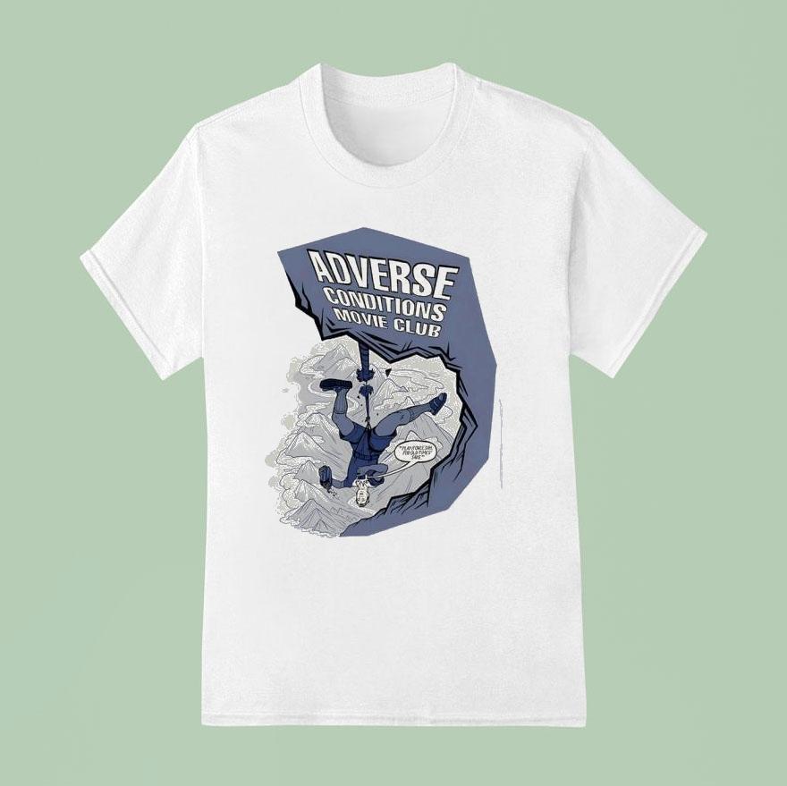 Adverse Conditions Movie Club Comic T Shirt