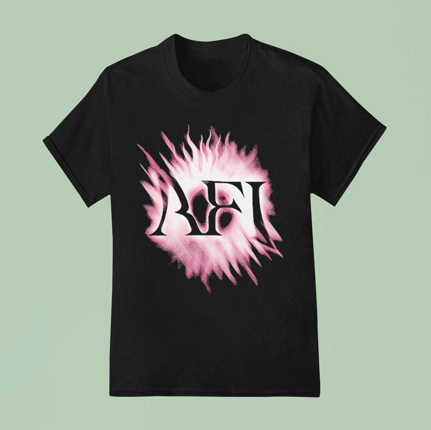 Afi Silver Bleeds The Black Sun Logo T Shirt