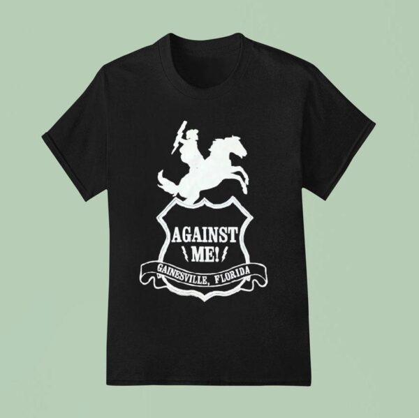 Against Me Gainesville Florida Cowboy T Shirt