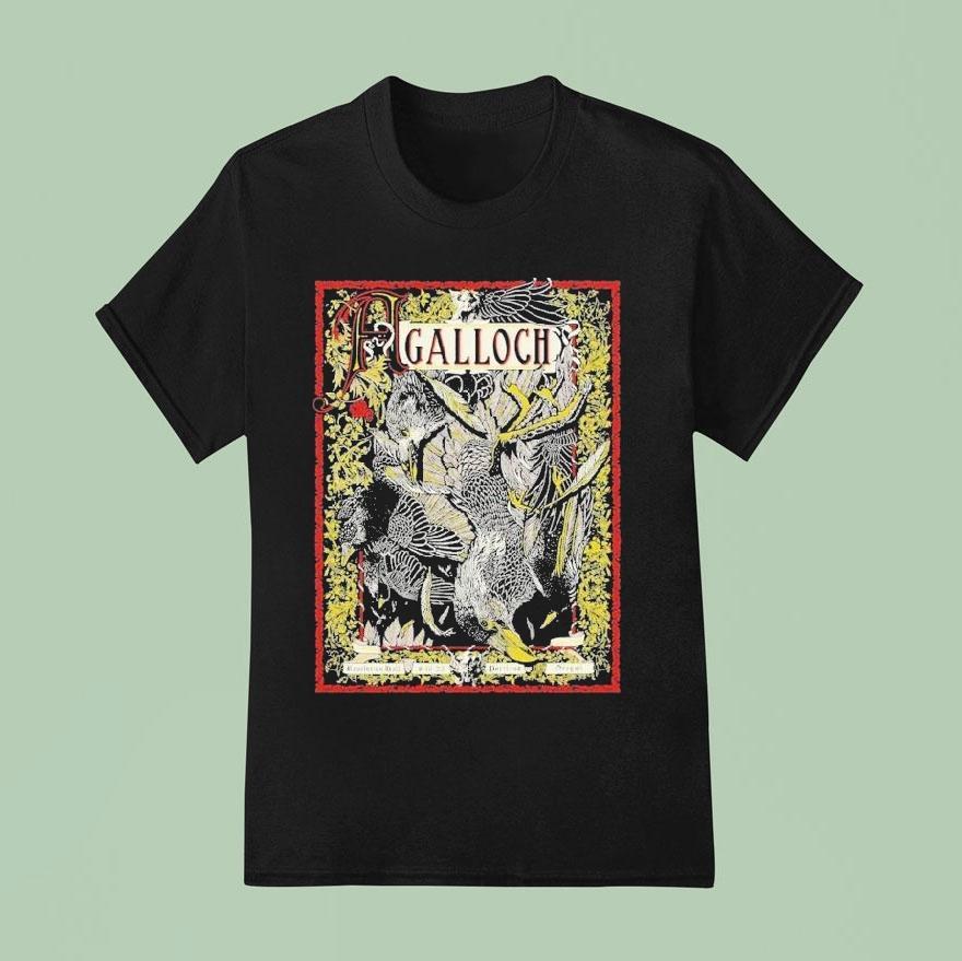 Agalloch Tour Revolution Hall Portland Oregon Aug T Shirt