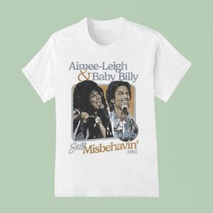 Aimee Leigh And Baby Billy Still Misbehavin Tour T Shirt