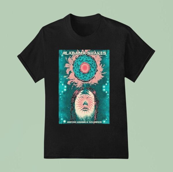 Alabama Shakes Aug Isleta Amphitheater Event Head T Shirt